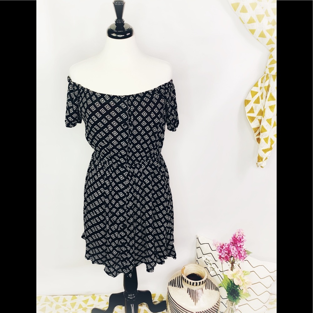 Asos tile print dress BNWOT S